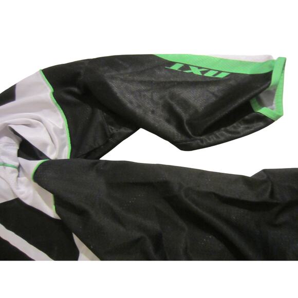 MSR Motocross Jersey Black Green White Riding Gear XXLarge - Picture 6 of 11